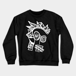 tvmountain Tête de mort Crewneck Sweatshirt